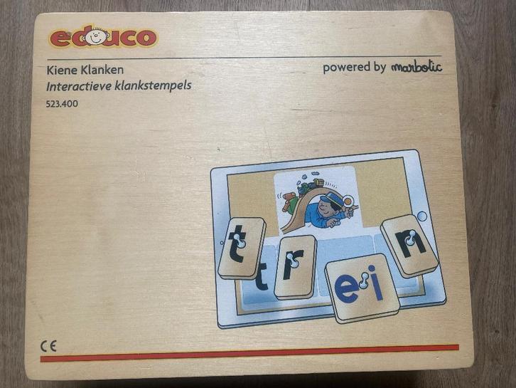 Kiene Klanken - stempels voor iPad/tablet, Kinderen en Baby's, Speelgoed | Educatief en Creatief, Zo goed als nieuw, Taal en Lezen