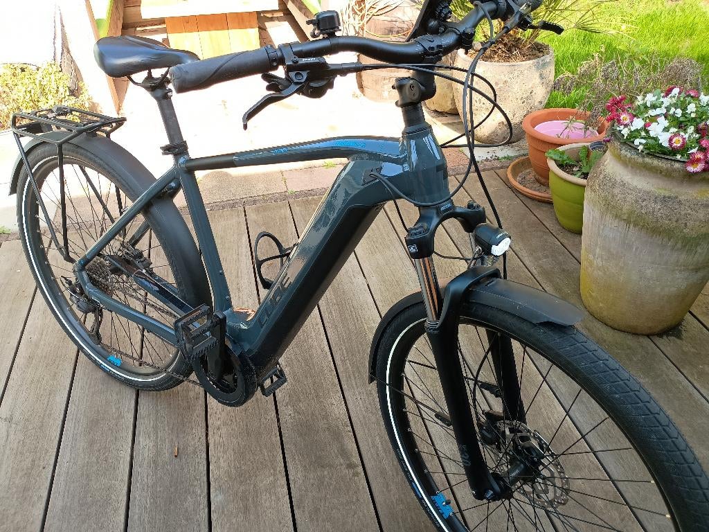 Cube Touring Hybrid one 500 1300km, Fietsen en Brommers, Elektrische fietsen, Ophalen, Zo goed als nieuw, 51 tot 55 cm, Cube