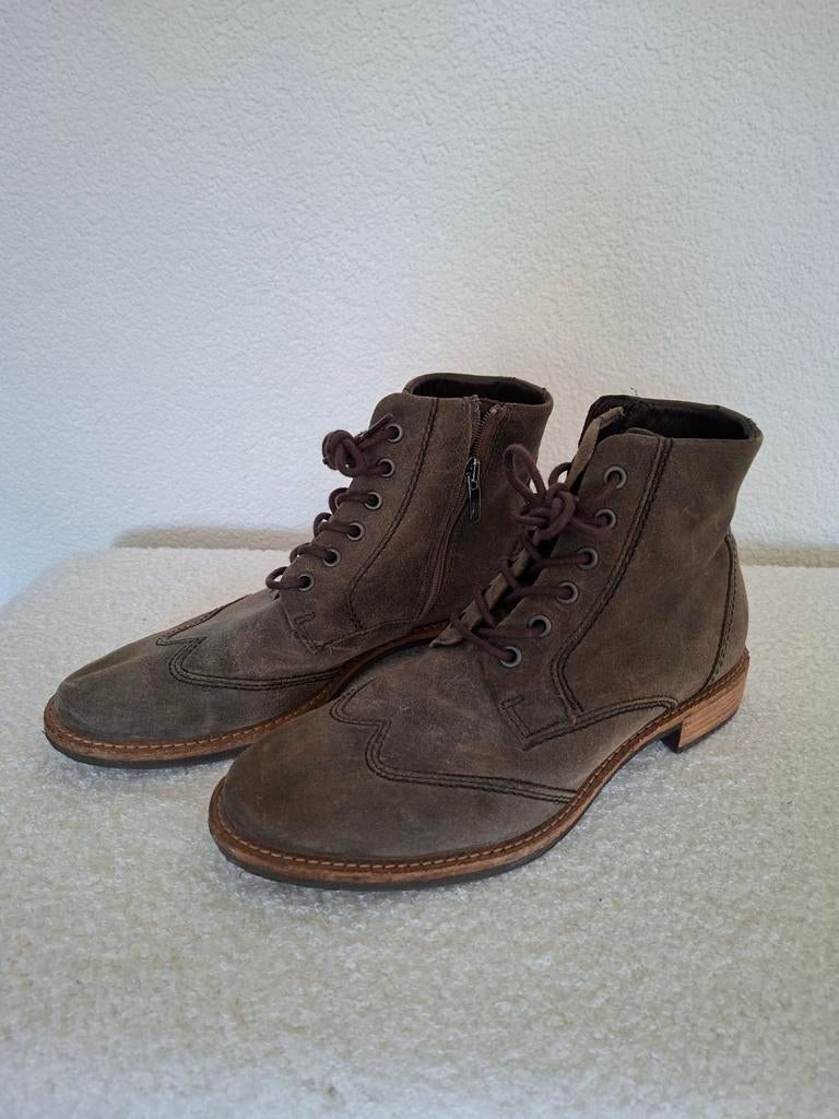 Leren damesschoenen Merk Ecco, Ophalen of Verzenden, Zo goed als nieuw, Groen