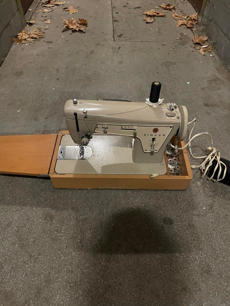 Singer naaimachine, Ophalen of Verzenden, Gebruikt, Naaimachine, Singer
