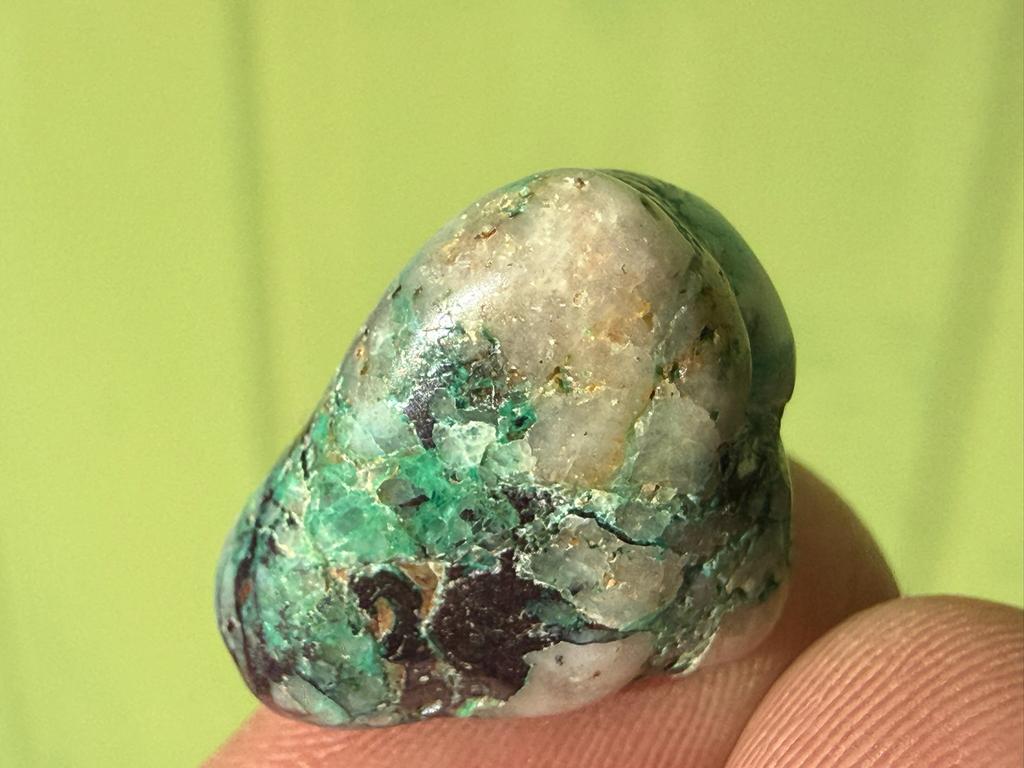 Chrysocolla in koper met Cupriet broekzaksteen mineralen, Ophalen of Verzenden, Mineraal