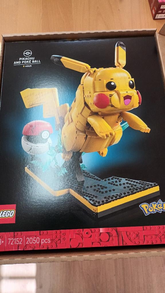 Lego Set 72152 – Pikachu en Pokéball / Pokémon, Ophalen of Verzenden, Nieuw, Complete set, Lego