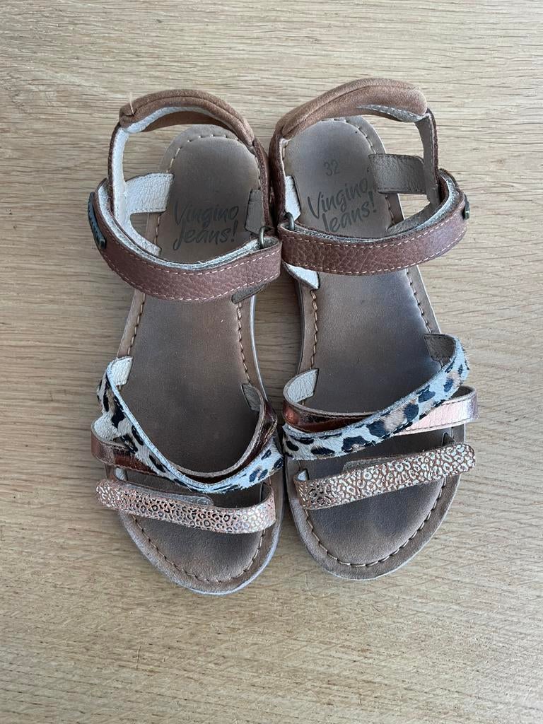Vingino sandalen, maat 32, goede staat, Meisje, Overige typen, Ophalen of Verzenden, Zo goed als nieuw