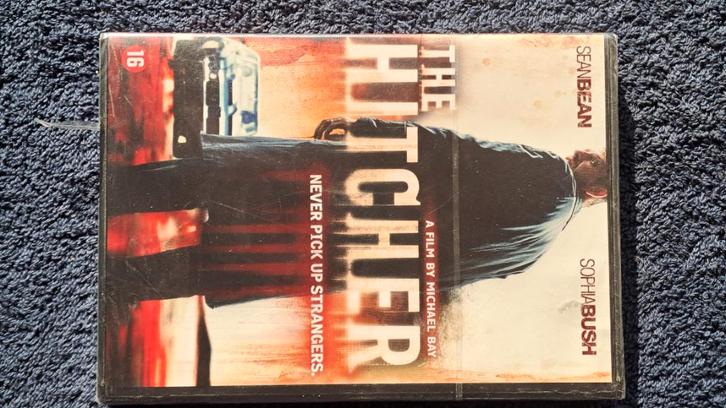 The Hitcher "Sean Bean", Cd's en Dvd's, Dvd's | Actie, Zo goed als nieuw, Alle leeftijden, Ophalen of Verzenden