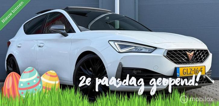 CUPRA Leon 2.0 TSI VZ Black Edition Pano.dak/Beats/Carplay/L, Auto's, Cupra, Bedrijf, Te koop, Leon, ABS, Achteruitrijcamera, Adaptive Cruise Control