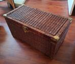 ROTAN DEKENKIST / MAND 81x40x43 cm., Ophalen, 50 tot 100 cm, Minder dan 50 cm, Minder dan 50 cm