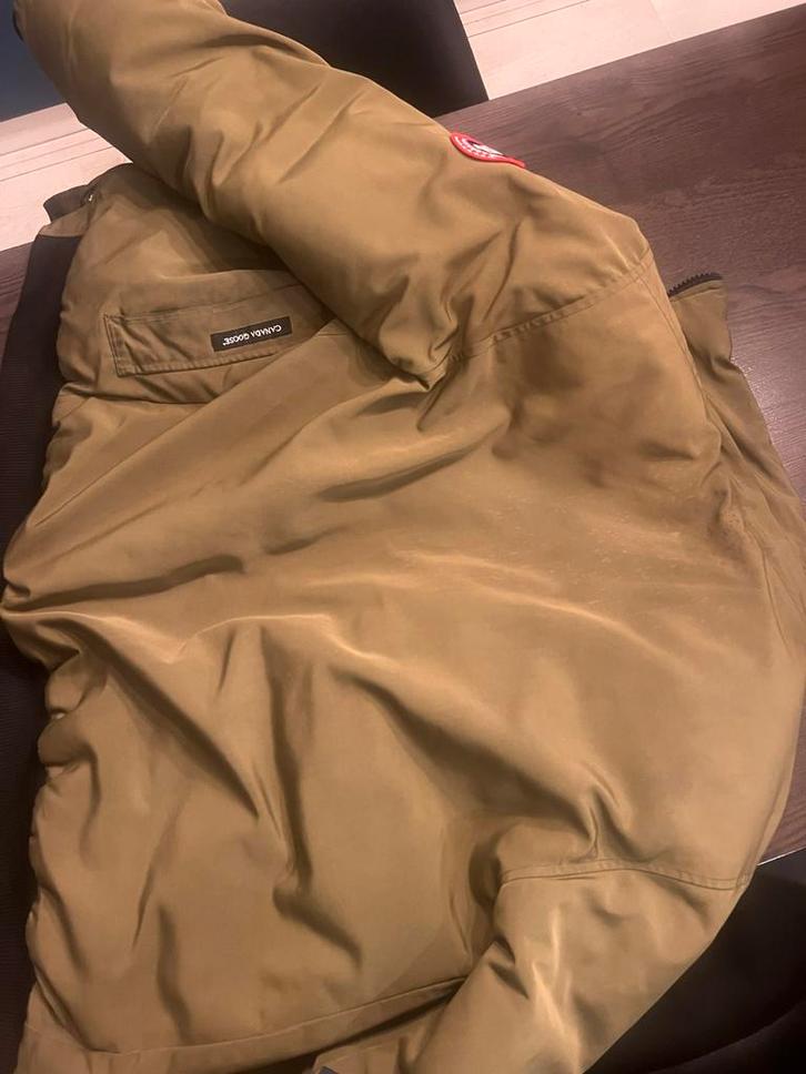 Canada Goose Bomberjack Maat L - Zo goed als nieuw, Kleding | Heren, Jassen | Winter, Zo goed als nieuw, Maat 52/54 (L), Beige