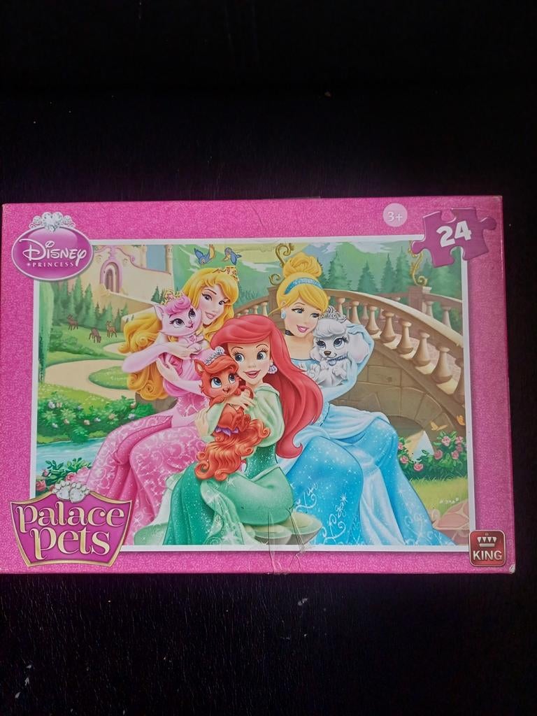 Disney Palace Pets puzzel 24 stukjes, Kinderen en Baby's, Speelgoed | Kinderpuzzels, Ophalen of Verzenden, 10 tot 50 stukjes, Gebruikt