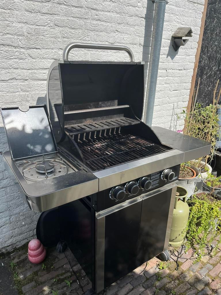 Patton gasbarbeque, Ophalen, Gebruikt