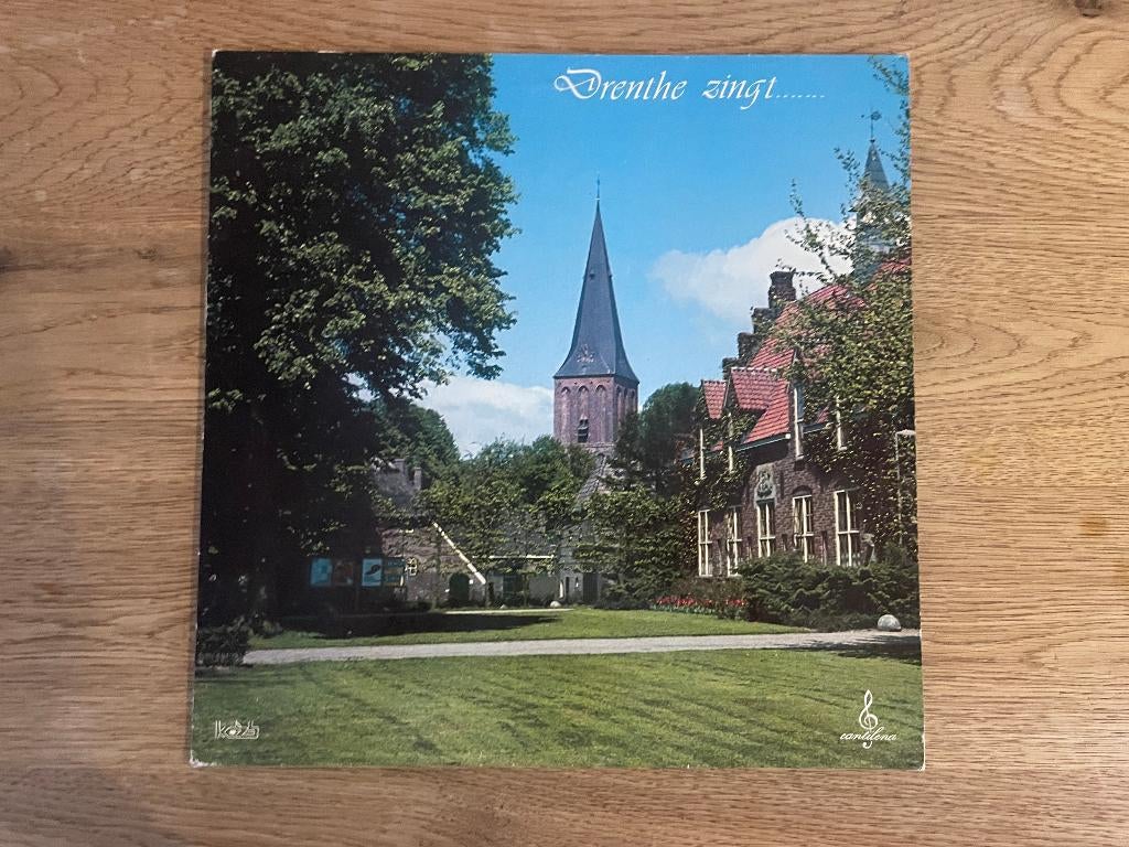 C669 Vinyl LP Drenthe zingt... KCZ Cantilena, Ophalen of Verzenden, Gebruikt, 12 inch, Streekmuziek