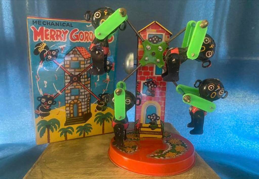 Antieke draaimolen merry go round mechanisme Yone Japan, Ophalen of Verzenden