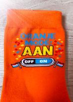 Oranje sokken Koningsdag en WK Nederland, Ophalen of Verzenden, Nieuw, Maat 39 t/m 42, Overige kleuren