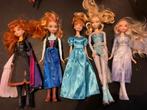 Anna Elsa poppen barbies Disney Frozen ijsdanseres prinses, Ophalen of Verzenden, Pop