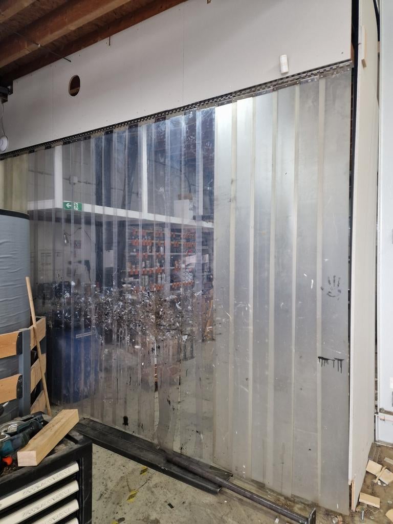 Strokengordijn 320cm breed en 300cm hoog, Ophalen