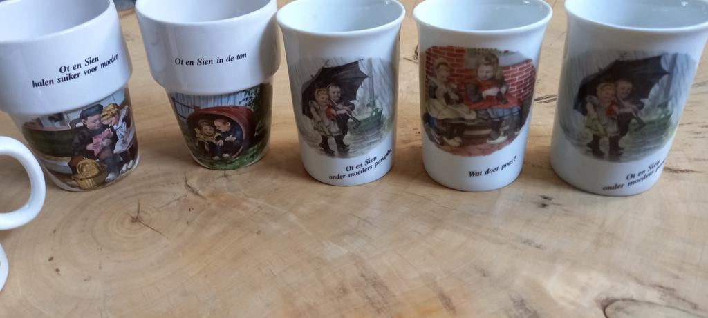 Ot en.sien mok kopjes, Verzamelen, Ophalen of Verzenden