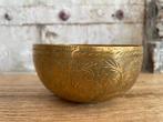 Decoratieve kom - Vintage Indiaas decor, Ophalen of Verzenden