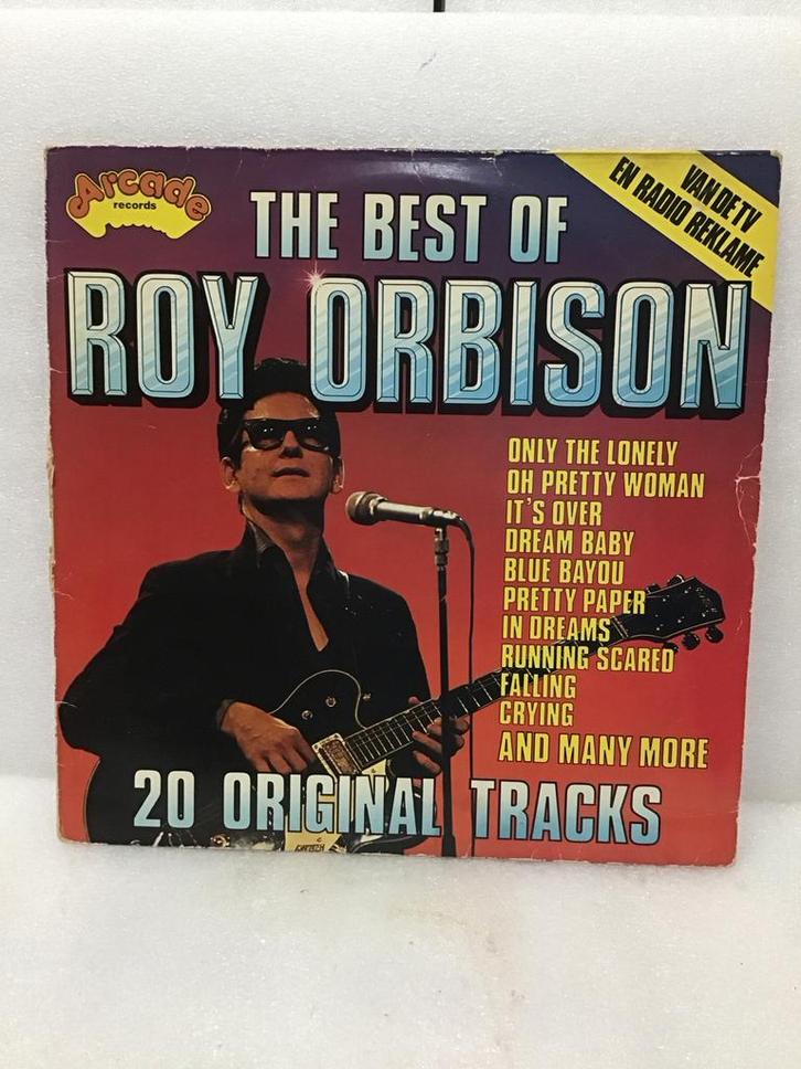 Roy Orbison - The Best Of Roy Orbison LP (Arcade Records), Cd's en Dvd's, Vinyl | Pop, Gebruikt, 1960 tot 1980, 12 inch, Ophalen of Verzenden