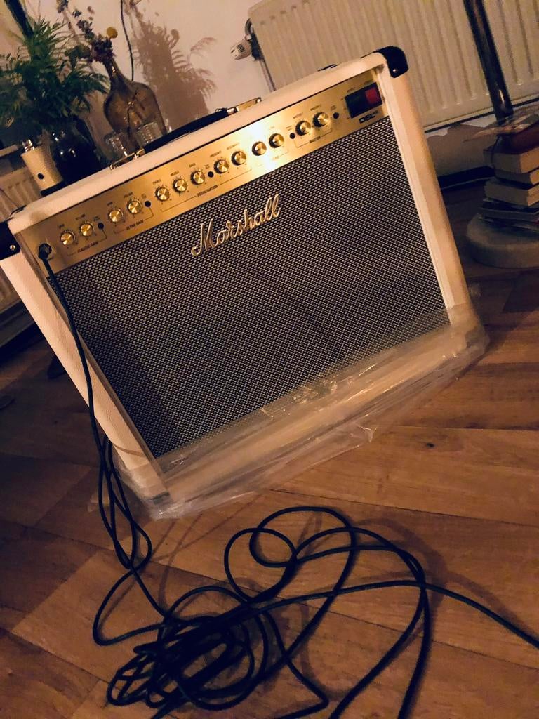 Marshall DSL40CRD, Cream Gold limited edition, Ophalen of Verzenden, Zo goed als nieuw, Minder dan 50 watt