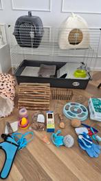 Ferplast Konijnen hok + heel veel spullen, Zo goed als nieuw, Hok, Ophalen, Minder dan 60 cm