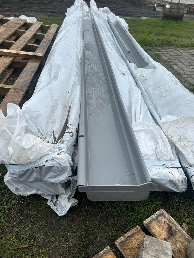 Nieuwe Bakgoot 187 mm, Ophalen, Overige materialen, 6 meter of meer, Nieuw