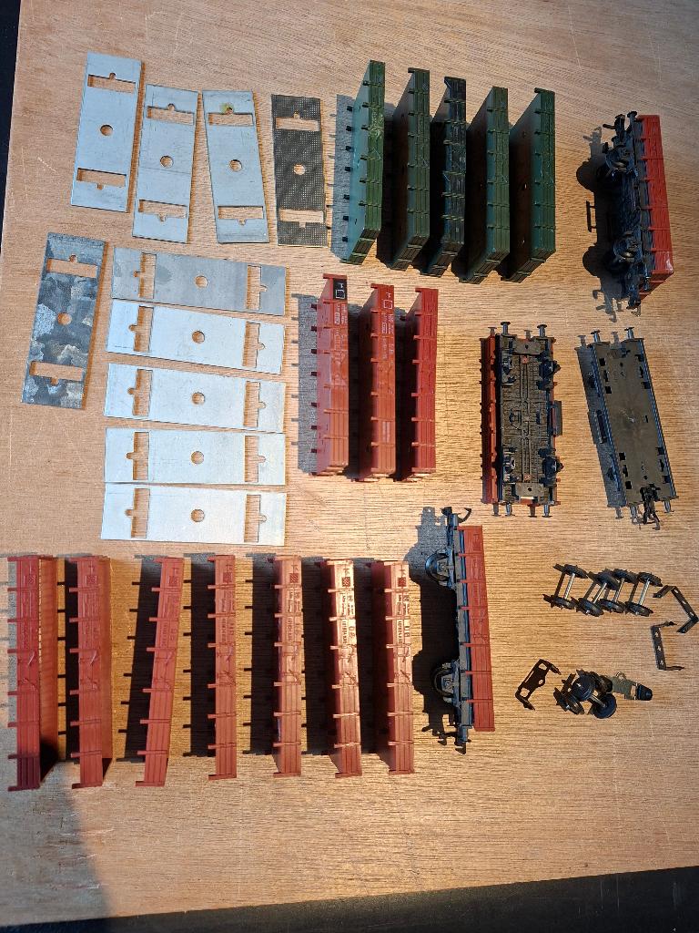 fleischmann onderdelen, Hobby en Vrije tijd, Gebruikt, Gelijkstroom, Fleischmann, Wagon