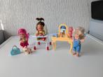Popjes met attributen voor bij het poppenhuis 🏠, Ophalen of Verzenden, Poppenhuis