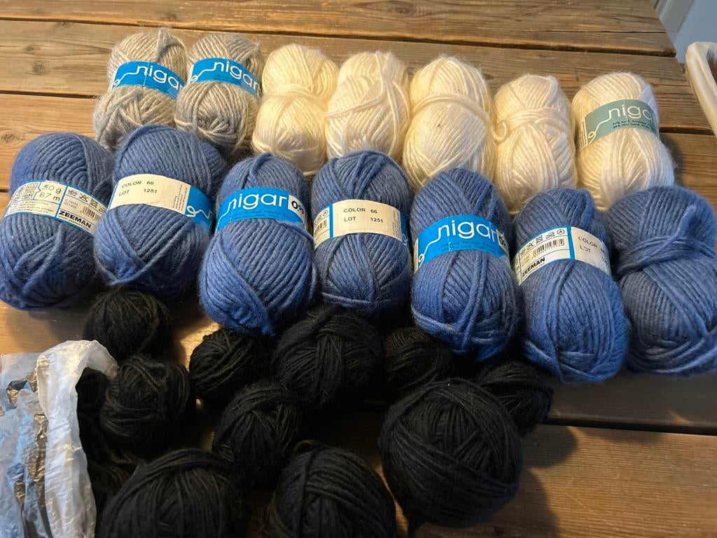 Breiwol/acryl  Zeeman, Ophalen of Verzenden, Gebruikt, Breien of Haken, Wol of Garen