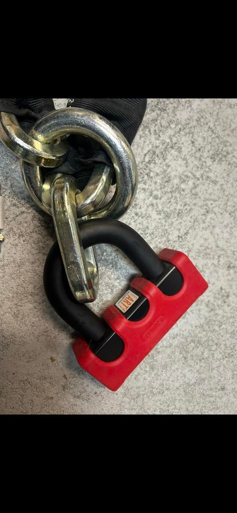 Abus granit art4 motor kettingslot 120cm, Motoren, Accessoires | Sloten, Ophalen of Verzenden, Nieuw