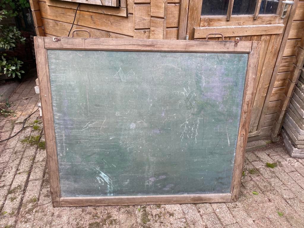 Oud schoolbord 109x129cm, Ophalen
