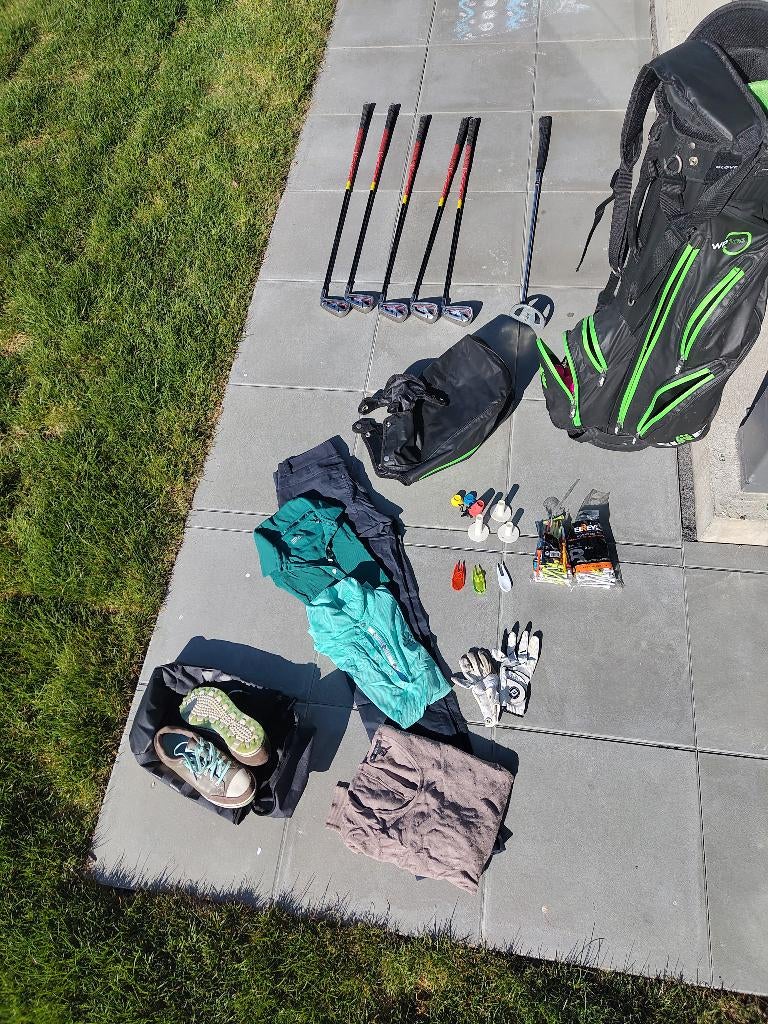 Golfset, Ophalen, Gebruikt