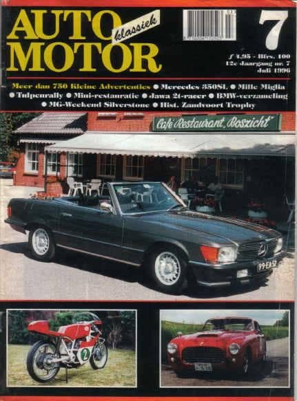 AMK 7 1996 : Mercedes Benz 350 SL - Austin Mini Countryman, Ophalen of Verzenden, Gelezen, Algemeen