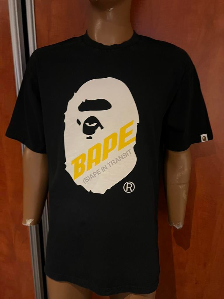 BAPE a Bating APE shirt maat L origineel zgan, Maat 52/54 (L), Zwart, BAPE a Bating APE, T