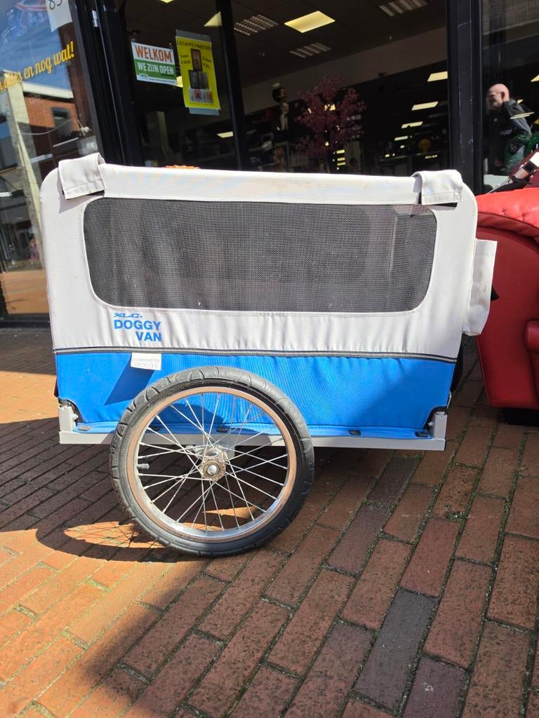 Hondenkar voor achter de fiets - Doggy Van, Gebruikt, Doggy Van, 20 tot 40 kg, Ophalen of Verzenden