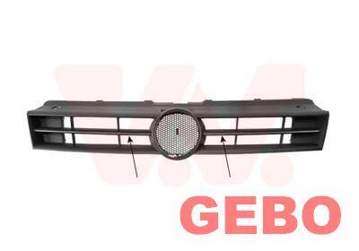 Volkswagen polo 6R bumper grille 2009/2014 6R0 853 651 C, Gebruikt, -, Volkswagen, -