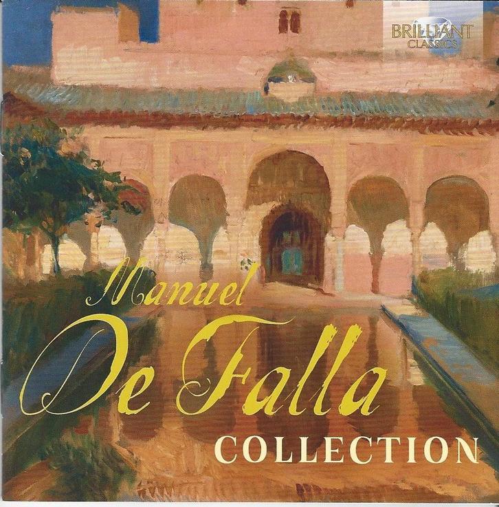 Manuel De Falla ‎– Collection = 5cd BOX = 14,99, Cd's en Dvd's, Cd's | Klassiek, Zo goed als nieuw, Kamermuziek, Classicisme, Ophalen of Verzenden