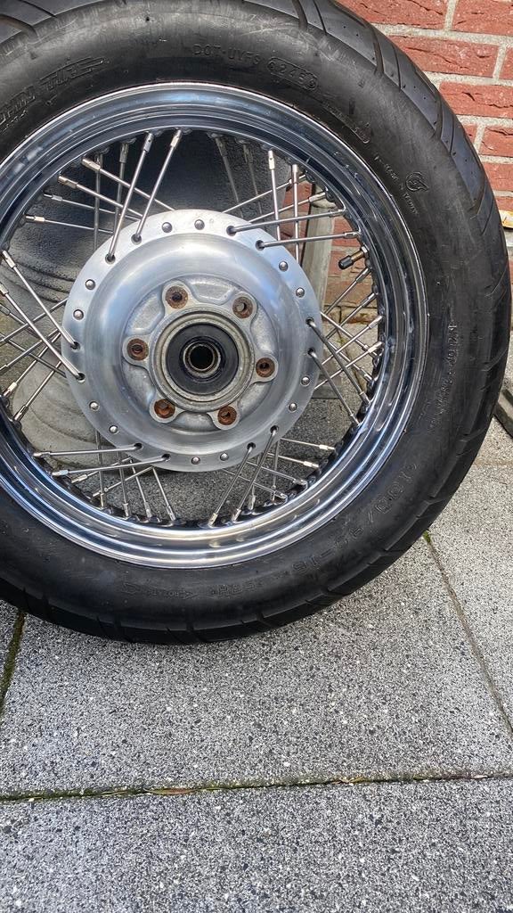 Mooie set yamaha Heritage Special wielen RVS, Motoren, Ophalen of Verzenden, Gebruikt