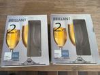 2x 2 bierglazen. Schott zwiesel. Nieuw!, Nieuw, Ophalen of Verzenden, Glas, Overige stijlen