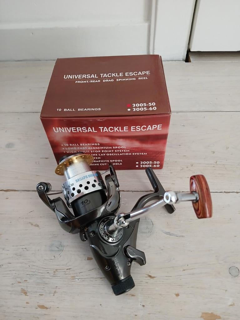 Nieuwe Vismolen Universal Tackle Escape 3005-50, Watersport en Boten, Ophalen of Verzenden, Nieuw, Molen