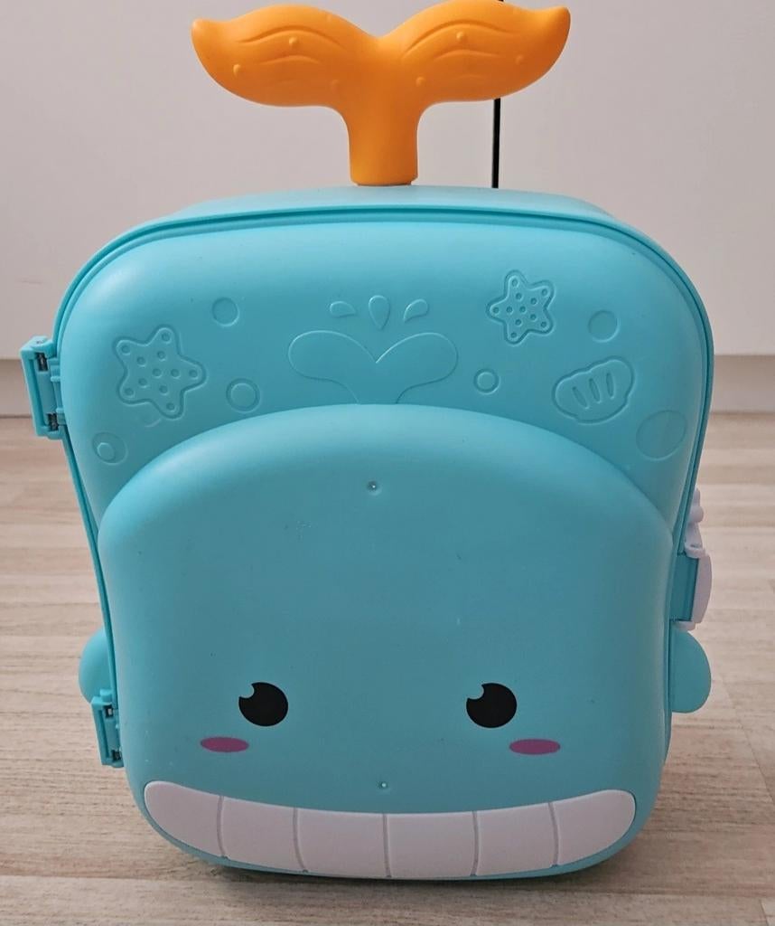 Walvis Trolley met Zandspeelgoed, Ophalen of Verzenden, Zo goed als nieuw, Jongen of Meisje