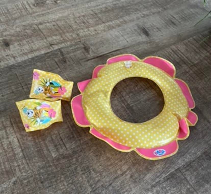 Baby Born Zwemband met Vleugels - Zomerplezier!, Ophalen of Verzenden, Zo goed als nieuw