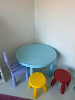 Tafel en stoelen Ikea Mammut, Kinderen en Baby's, Kinderkamer | Tafels en Stoelen, Ophalen of Verzenden, Zo goed als nieuw, Stoel(en)