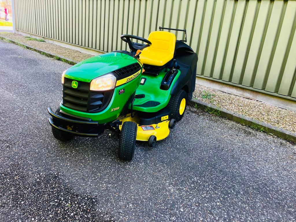 Nette john deere X155R zitmaaier opvang hydrostaat!, Ophalen, Zo goed als nieuw