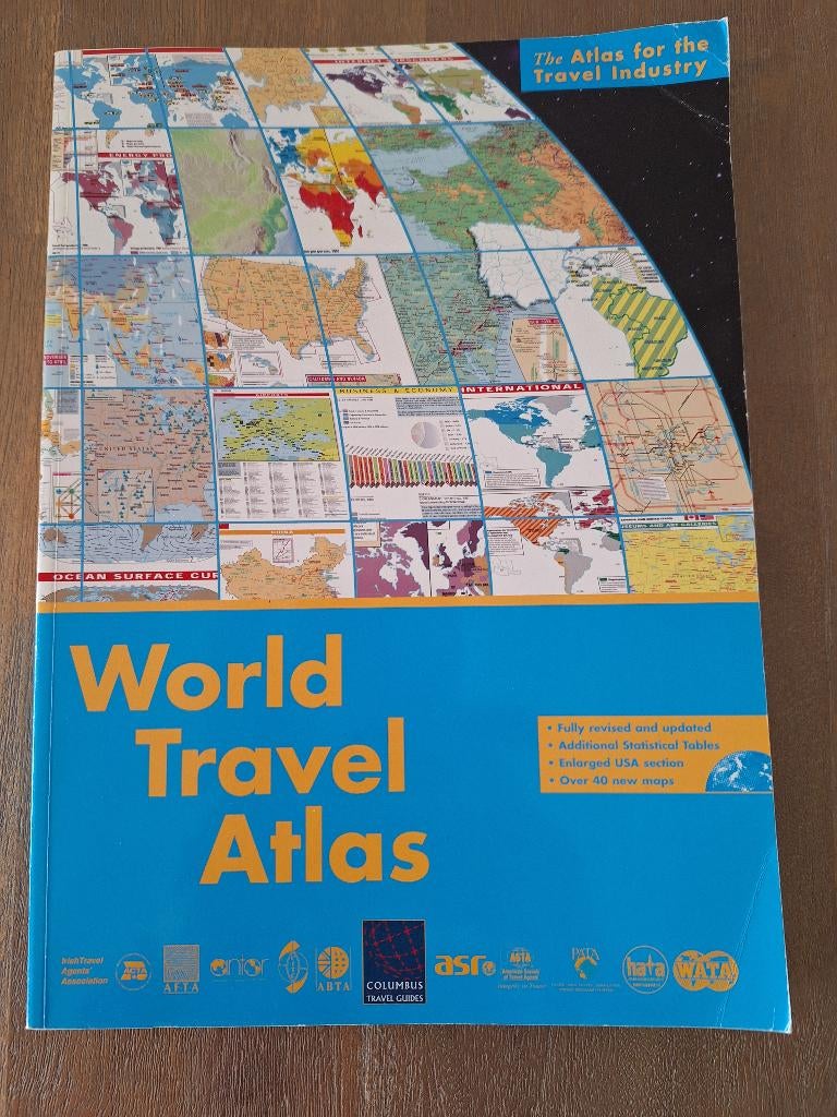 World Travel Atlas - The Atlas for the Travel Industry, Boeken, Atlassen en Landkaarten, Gelezen, Overige atlassen, Wereld, 1800 tot 2000