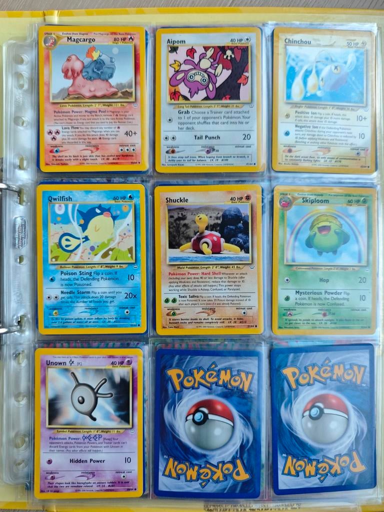 Neo Revelation Pokémon kaarten, Ophalen of Verzenden, Zo goed als nieuw, Meerdere kaarten