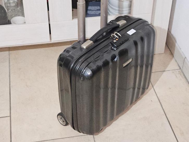 Samsonite Lite-Cube Rolling Tote Plus, Sieraden, Tassen en Uiterlijk, Koffers, Zo goed als nieuw, Hard kunststof, Minder dan 50 cm