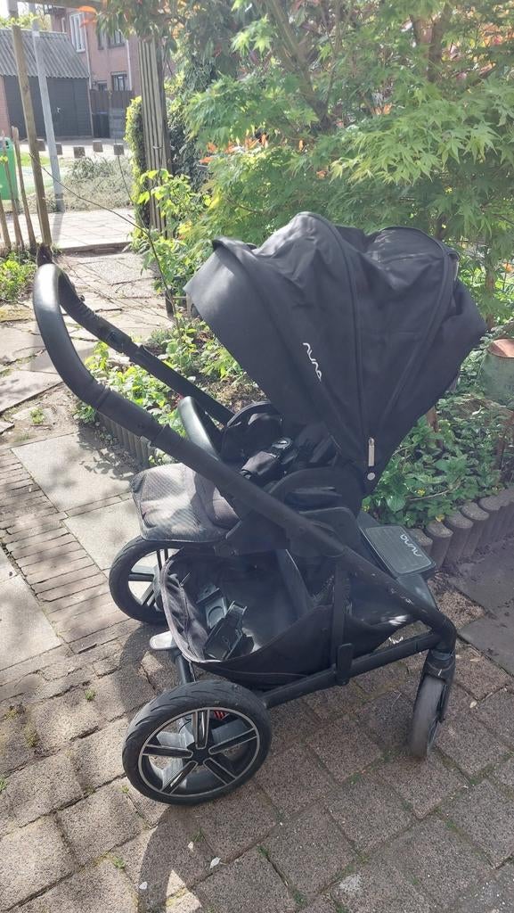 Nuna Mixx kinderwagen met reiswieg en adapters, Kinderen en Baby's, Kinderwagens en Combinaties, Gebruikt, Met autostoeltje, Combiwagen