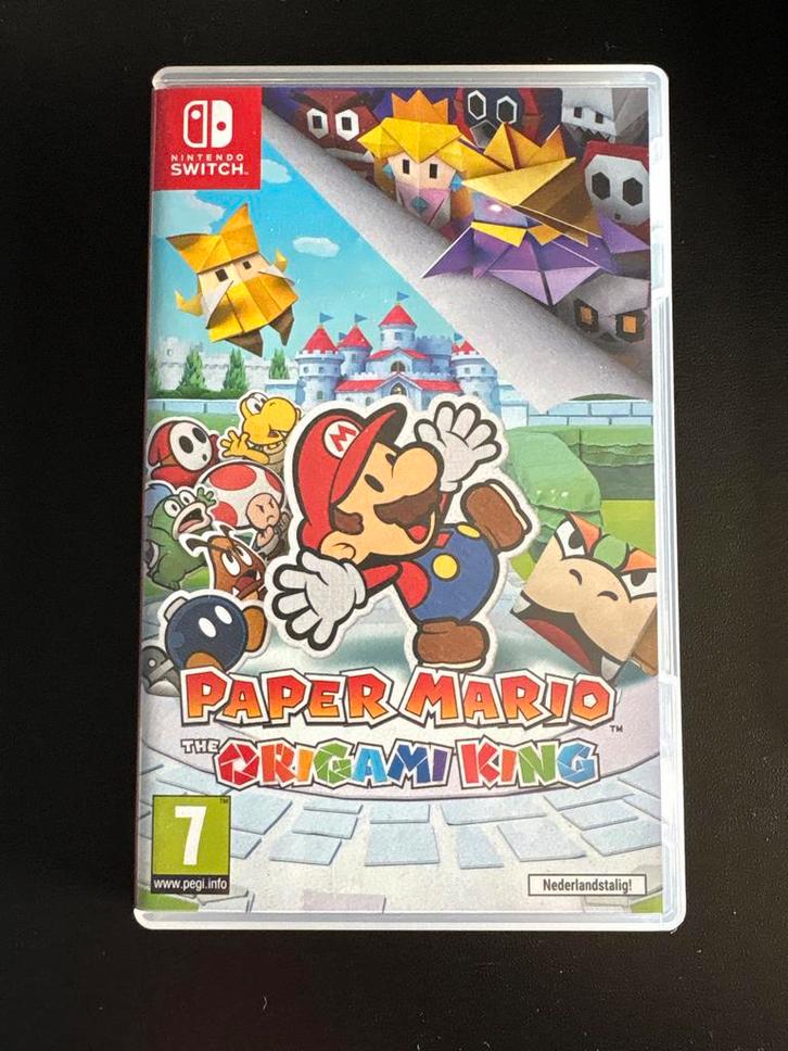 Paper Mario: The Origami King - Nintendo Switch, Spelcomputers en Games, Games | Nintendo Switch, Zo goed als nieuw, Role Playing Game (Rpg)