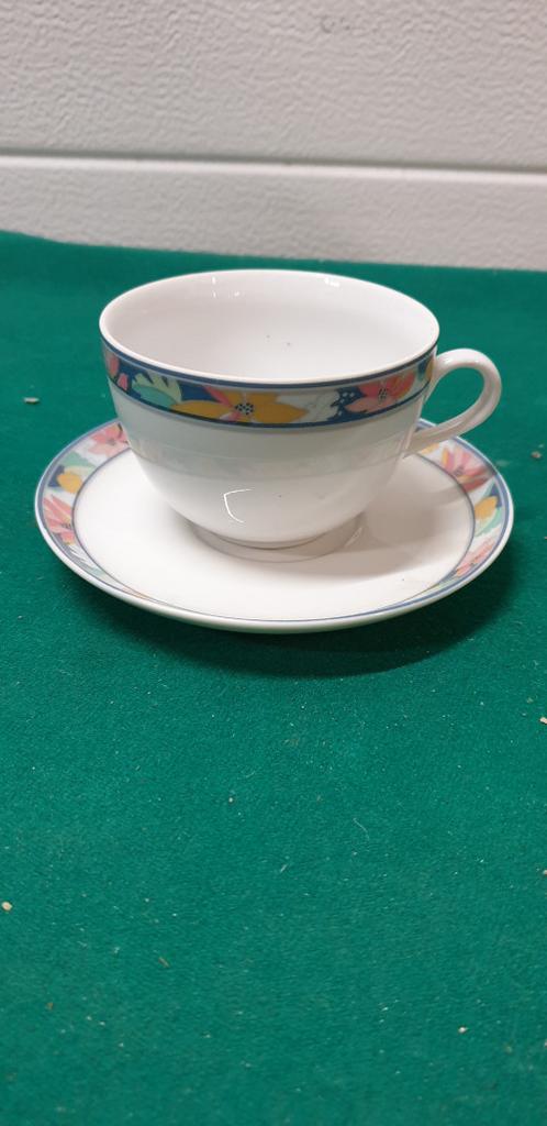 Kop en schotel 8-delig janliya, Ophalen of Verzenden