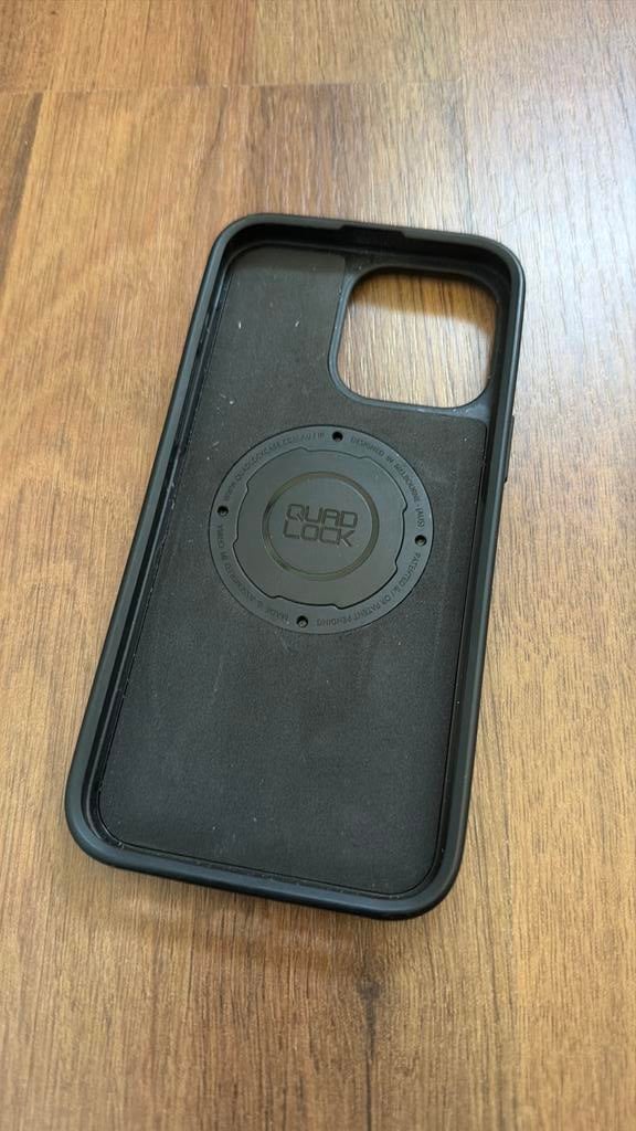 Quad Lock  Apple iPhone 14 Pro Max, Kunststof, IPhone 14 Pro Max, Zwart, MagSafe