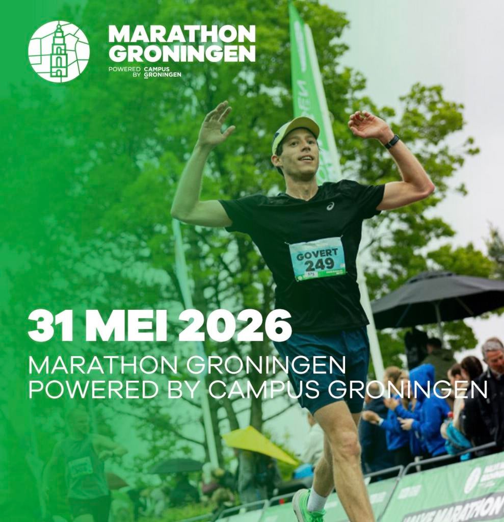 Startbewijs halve marathon Groningen beschikbaar, Eén persoon